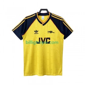 Billige Fotballdrakter Arsenal Retro Bortedraktsett 1988 1990 Kortermet